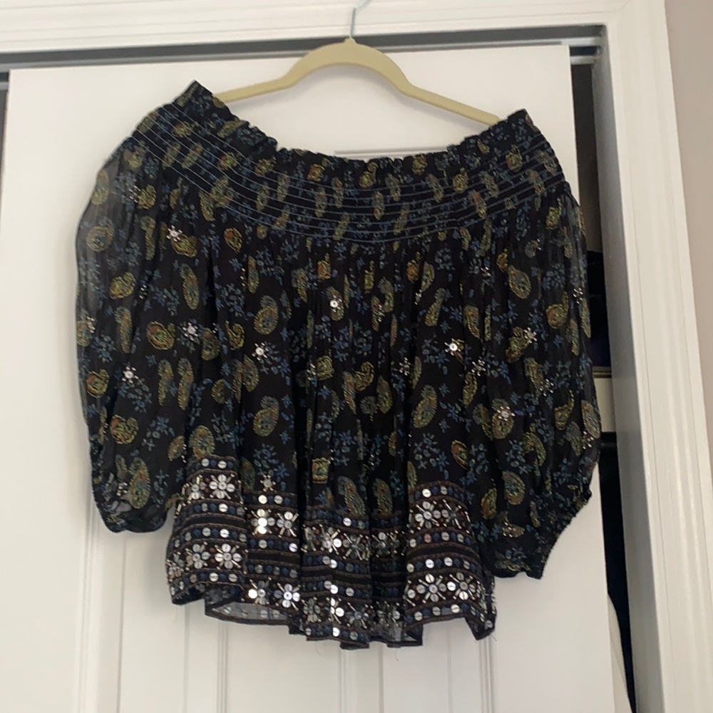 Free People off the Shoulder top!